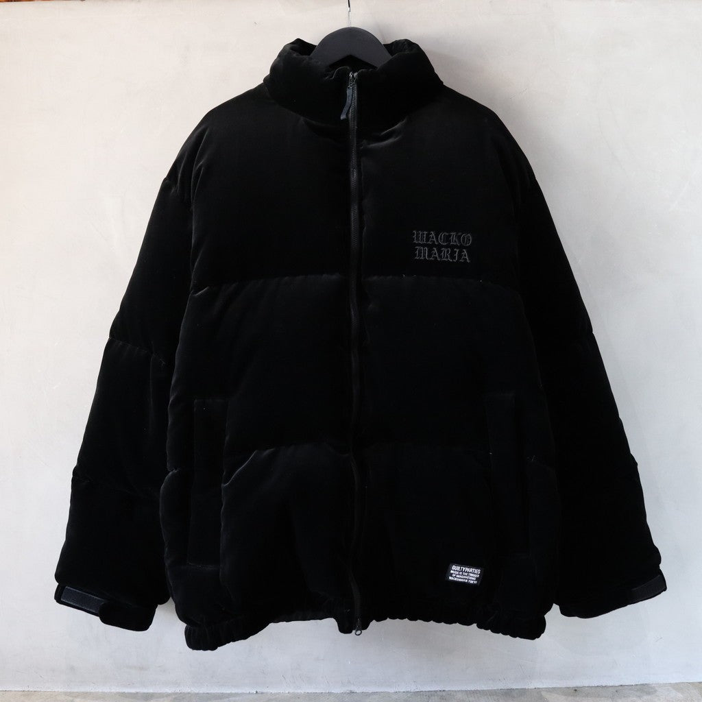 NANGA | 天鵝絨羽絨外套 #黑色 [24FW-WMO-NA04]