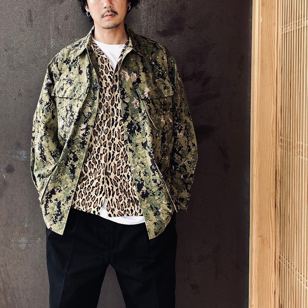 DIGITALCAMO FATIGUE JACKET #KHAKI [26FWE-WMO-ML03]