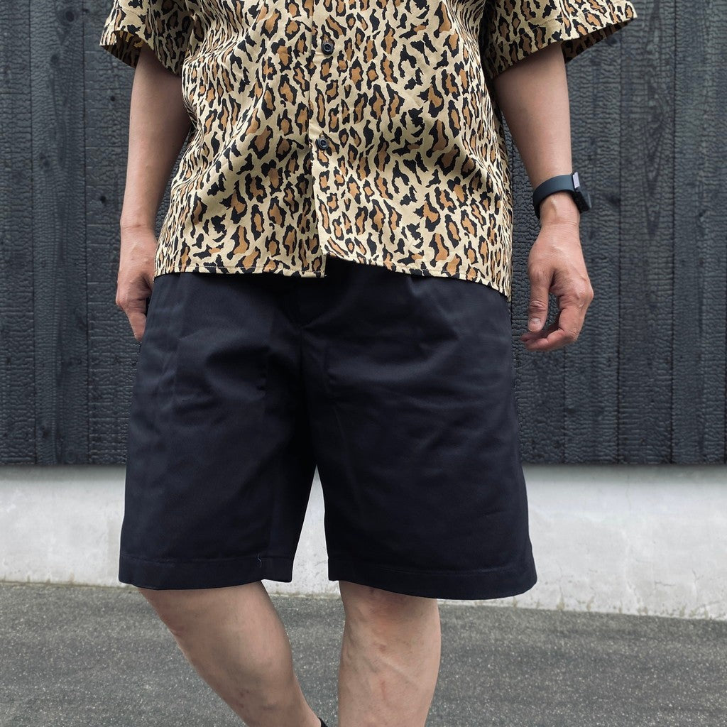 DICKIES | PLEATED SHORT TROUSERS #BLACK [26SS-WMP-DC02]