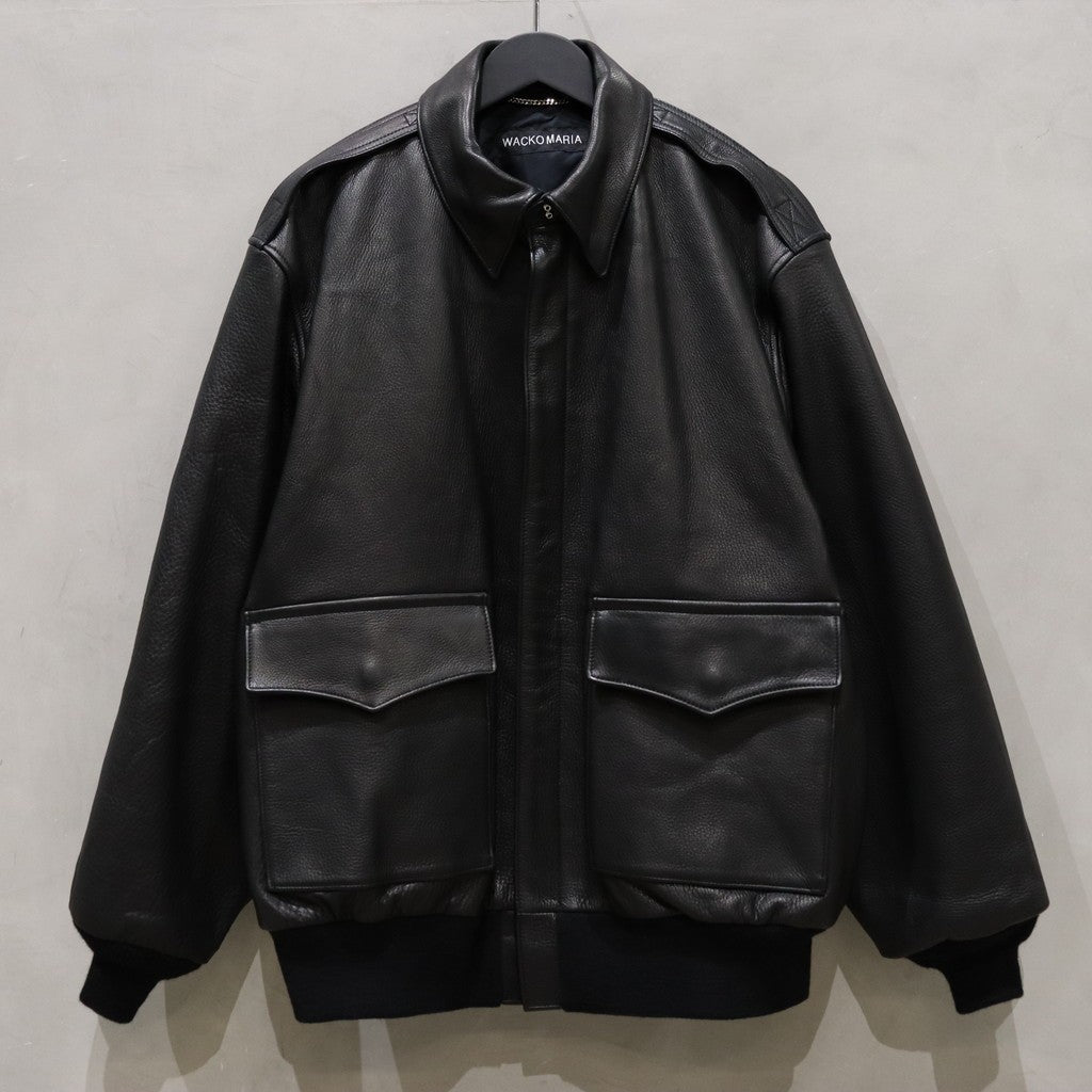 A-2 FLIGHT JACKET #BLACK [24FW-WMO-BL07]