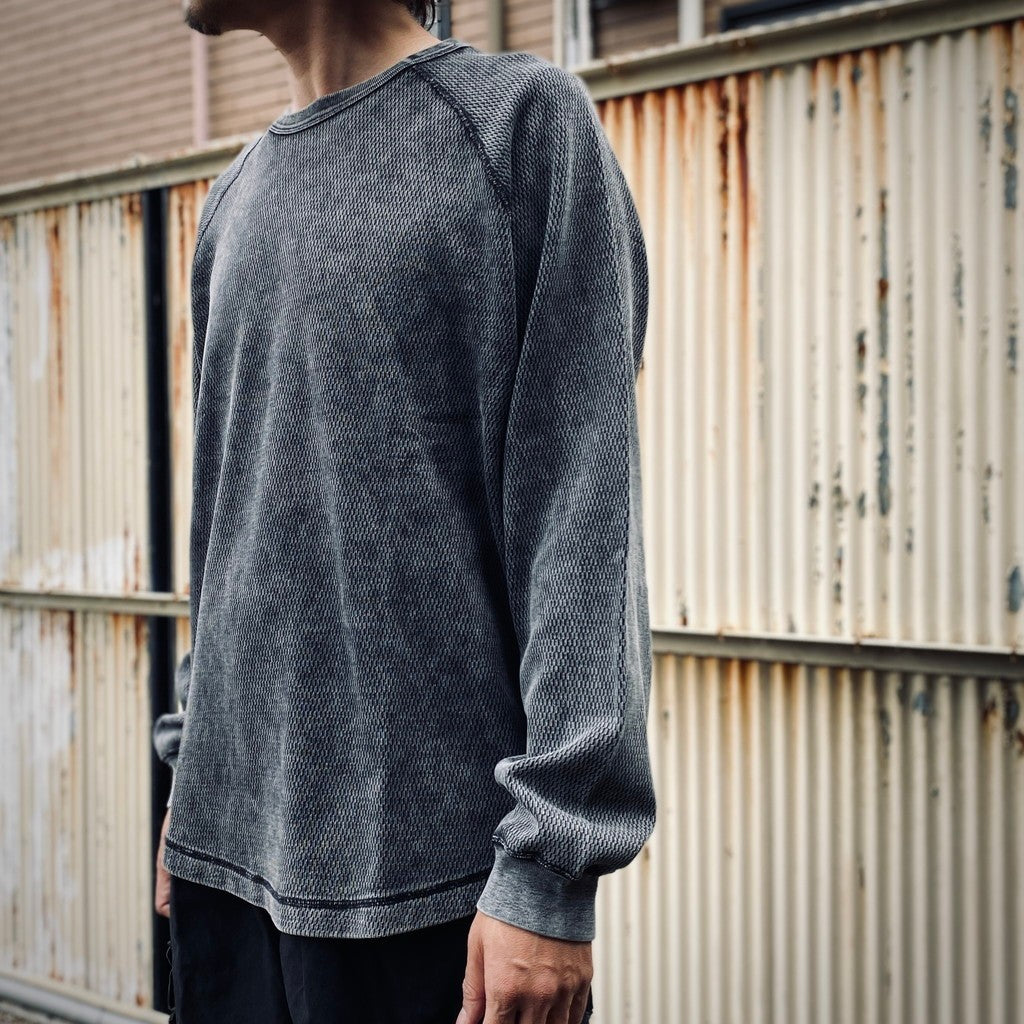 THERMAL CREWNECK #BLACK [GH5F009]