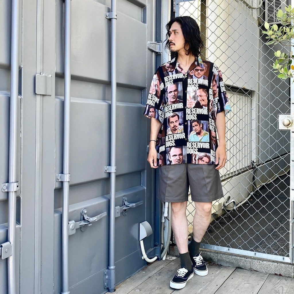 DOUBLE PLEATED CHINO SHORT TROUSERS #GRAY [24SS-WMP-PT12]