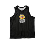 REVERSIBLE MESH TANKTOP #BLACK/WHITE [24SU-T05]