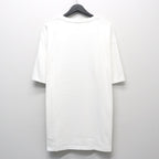 TIM LEHI | WASHED HEAVY WEIGHT CREW NECK T-SHIRT #WHITE [26SS-WMT-WT01]