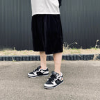 VELOUR BIG SHORTS #Black [SS26-B07]