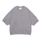 DBL KNIT SHORT SLEEVE CREW NECK #KHAKI [CES29CS23]