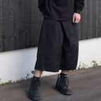 Wrapped Work Short(AGED TWILL) #BLACK [M-P3-DW3]