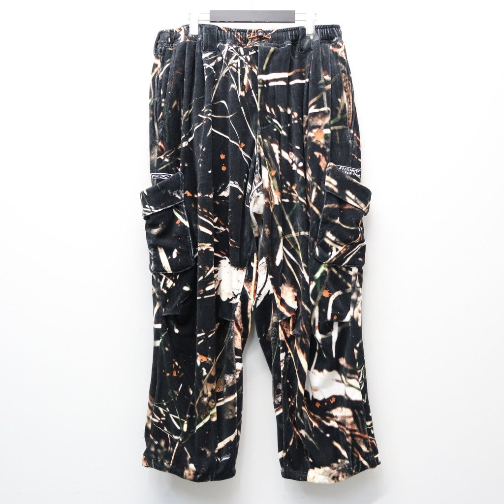 TACTICAL VELOUR CAMO BALLOON PANTS (TIGHTBOOTH x BES) #Camo [SS26-RC09]