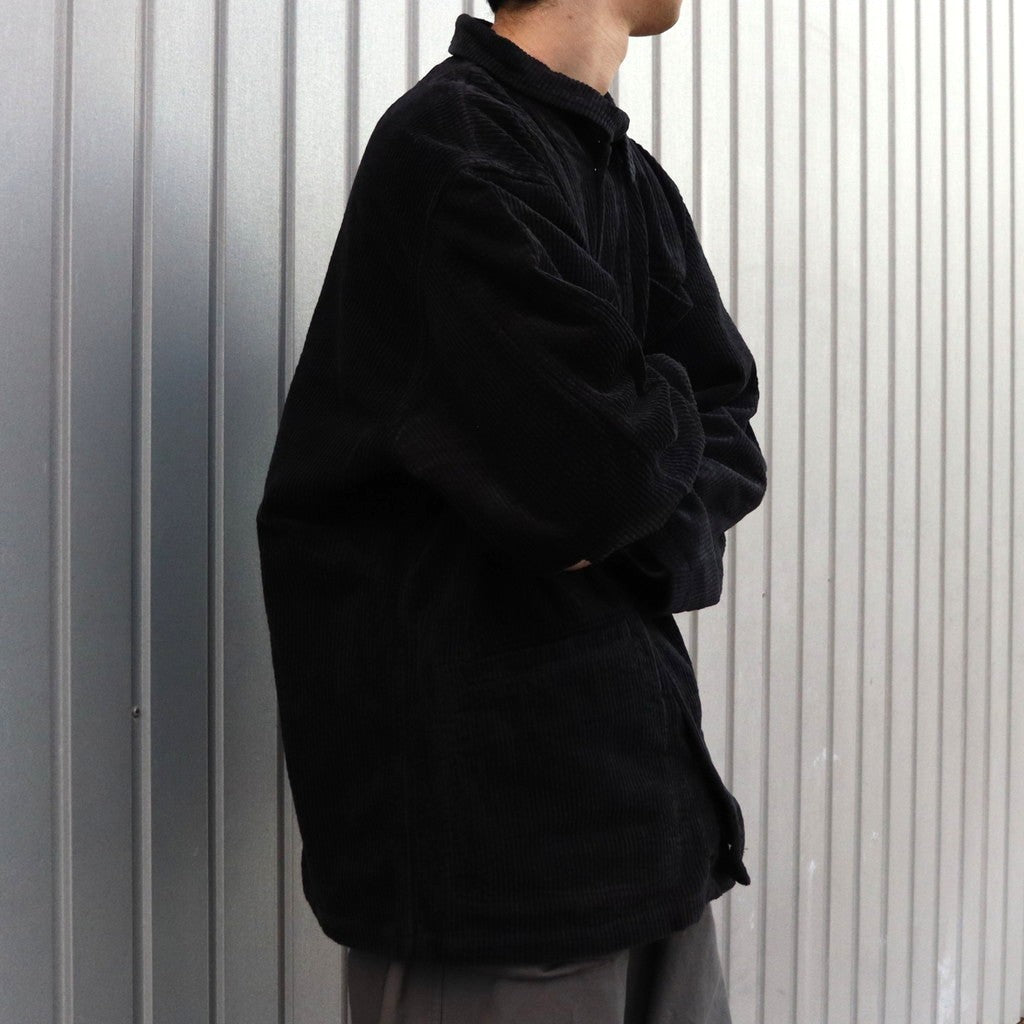 6W CORD ZIP JACKET #BLACK [CES28JK19] – cocorozashi