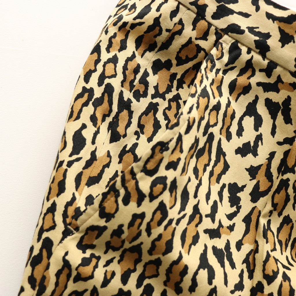 DICKIES | LEOPARD PLEATED SHORT TROUSERS #BEIGE [26SS-WMP-DC03]