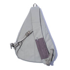 TEXTURED TWILL LAYERED SLINGER BAG #BEIGE [FTT36262B0009]