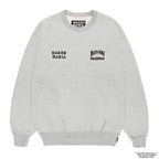 DEATH ROW RECORDS | HEAVY WEIGHT CREW NECK SWEAT SHIRT #GRAY [DEATHROW-WM-SS06]