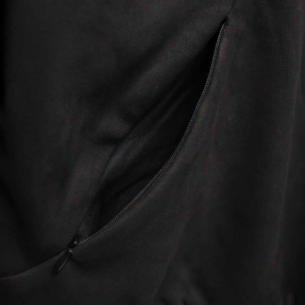 麂皮連帽衫 #黑色 [FW25-SW06]