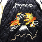 REVERSIBLE 「SKAJAN」 DOWN JACKET #BK×OFF / BK×D.PURPLE [TAION-JK04JS-N1]