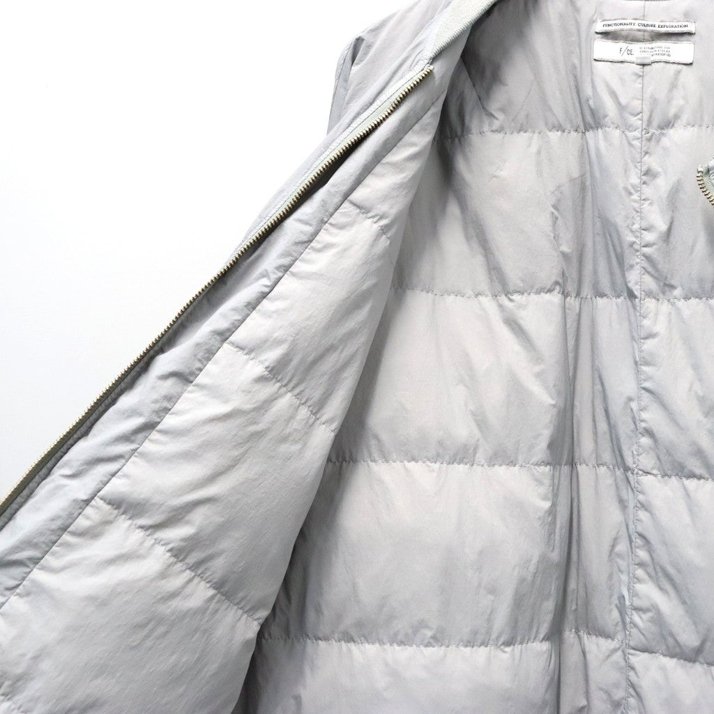 GARMENT DYE DOWN MA-1 LONG COAT 2.0 #GRAY [FST09262U0002]