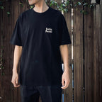 WASHED HEAVY WEIGHT CREW NECK T-SHIRT ( TYPE-5 ) #BLACK [25SS-WMT-WT05]