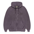 WASHED MIDDLE WEIGHT FULL ZIP HOODED SWEAT SHIRT #PURPLE [26SS-WMC-SS04]
