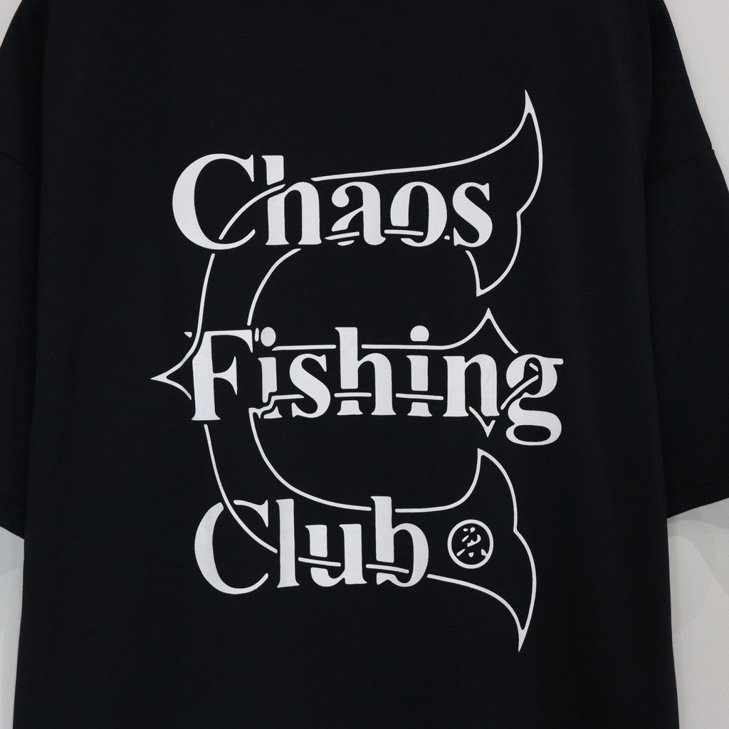 Chaos Fishing Club | DRY LOGO TEE #Black [25SS-CFC07]