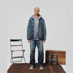 HERITAGE DENIM PAINTER PANTS AGED #INDIGO [BW261-HDPP]