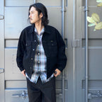 Wrangler | TRUCKER JACKET #BLACK [24SS-WMO-WG01]