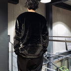 毛皮開襟衫#黑色 [SC2320-CT01]