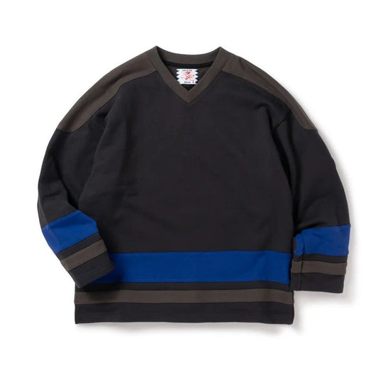 27 HOCKEY SHIRT #BLACK [SC2420-SW02]