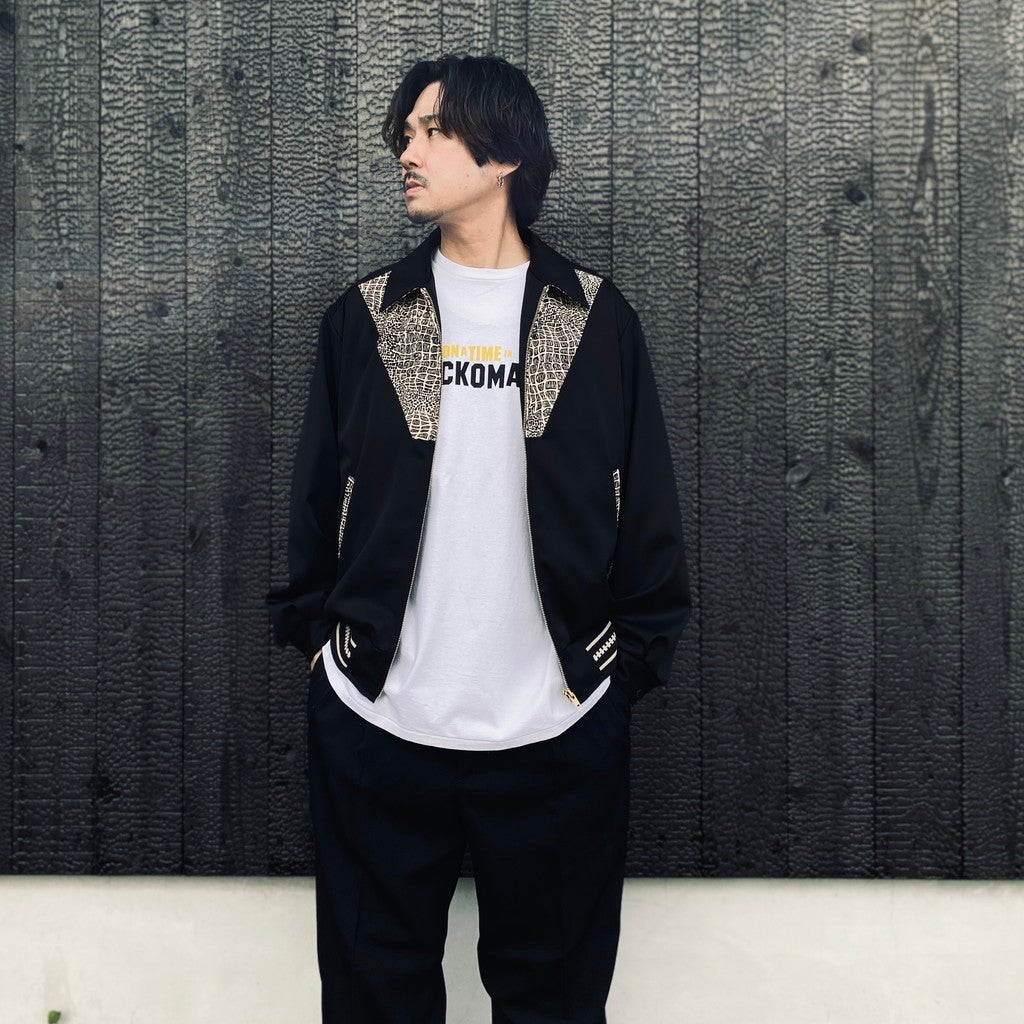 WOLF'S HEAD | 50'S JACKET -B- ( TYPE-2 ) #BLACK [WOLFSHEAD-WM-BL23