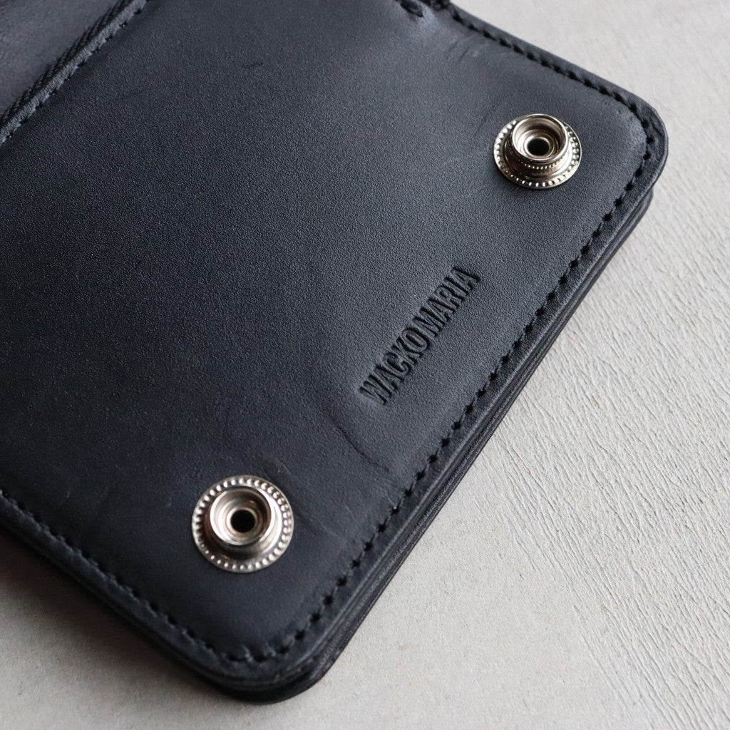 SPEAK EASY | SHORT WALLET #BLACK [26FW-WMA-WL02]