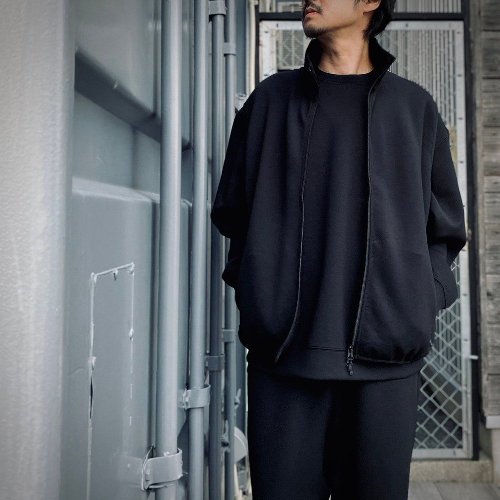 TECH SCUBA KNIT CREW #BLACK [BE-60025W] - cocorozashi 三重県四日市