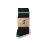 ONE LINE POOL SOX #黑色 [SC2420-AC09]