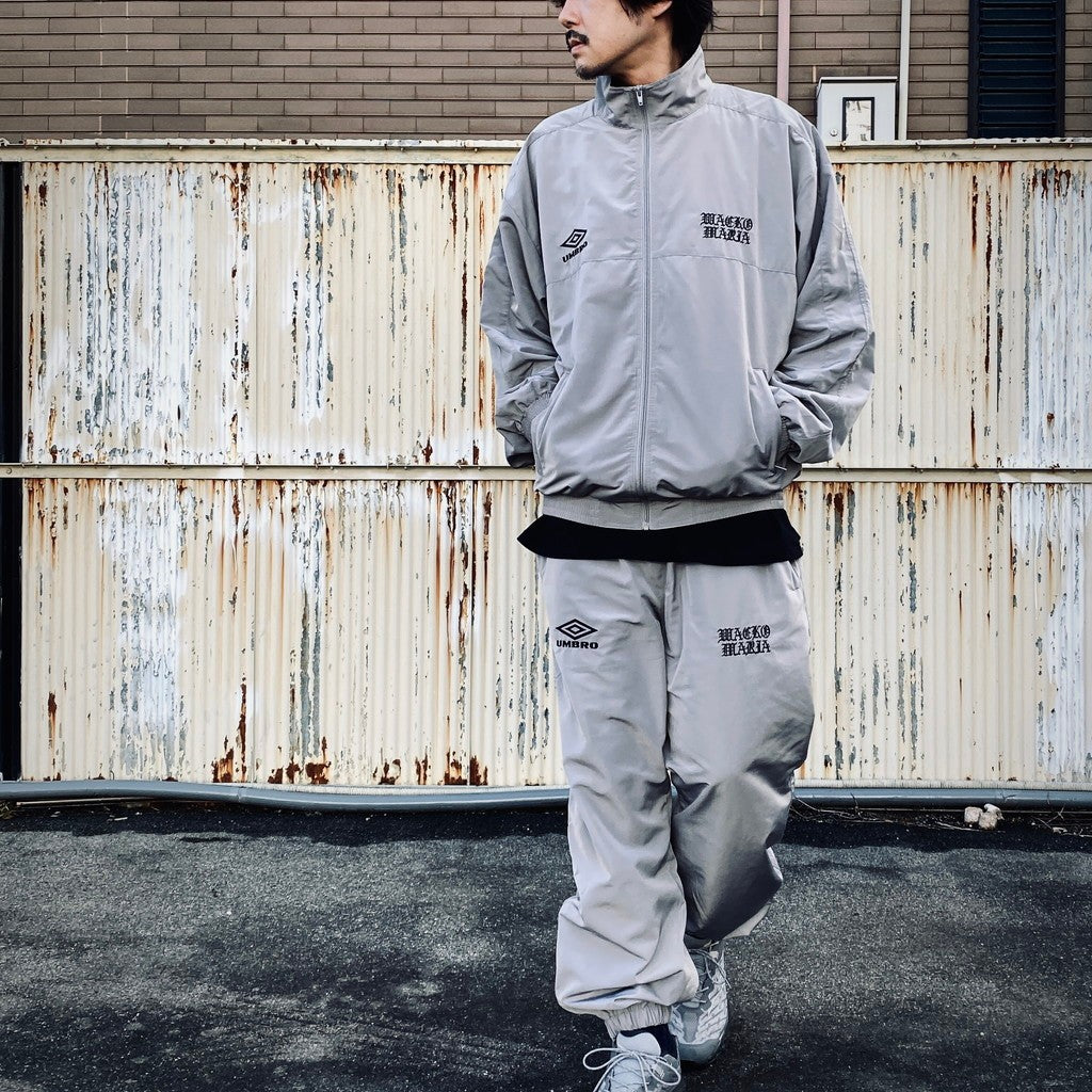 UMBRO | TRACK PANTS ( TYPE-1 ) #GRAY [26SS-WMO-UB02] - cocorozashi