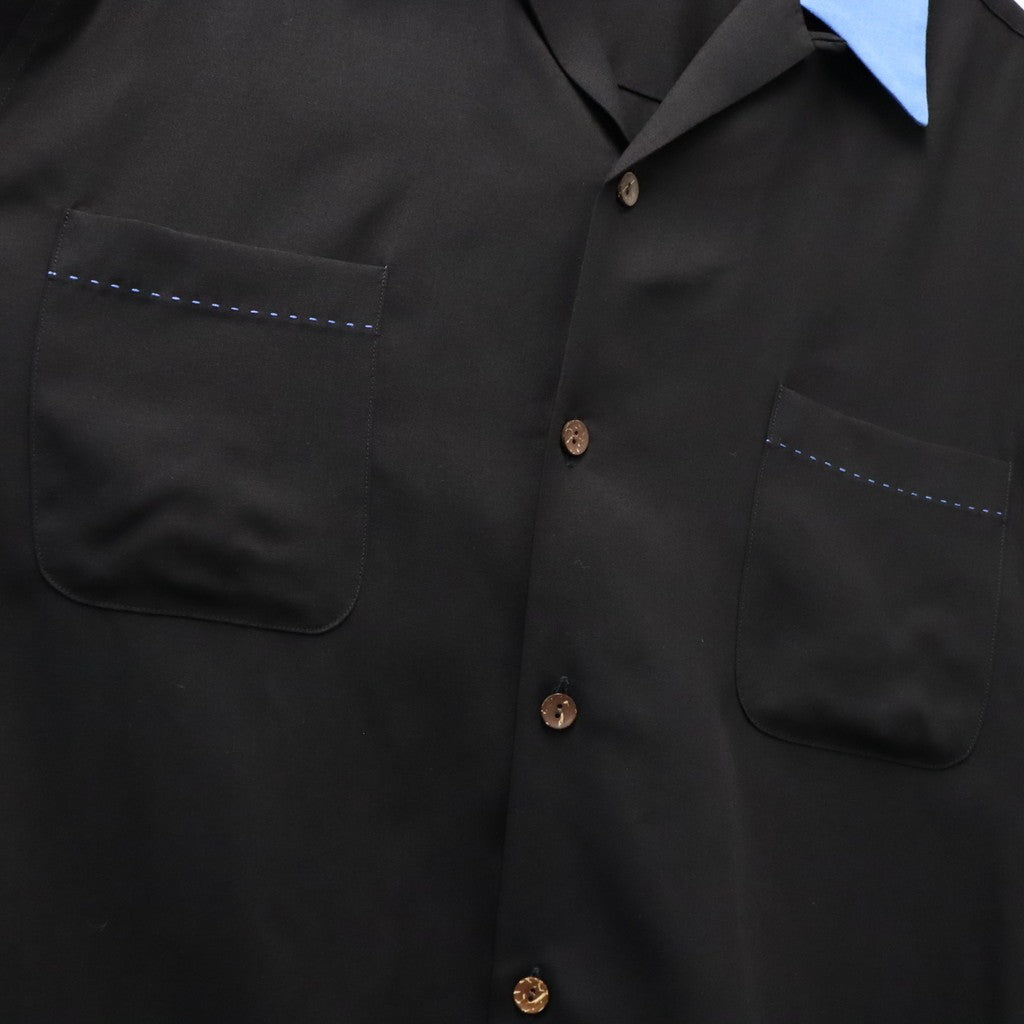 SWITCHING SHIRT L/S #BLUE [26FWE-WMS-OC05]