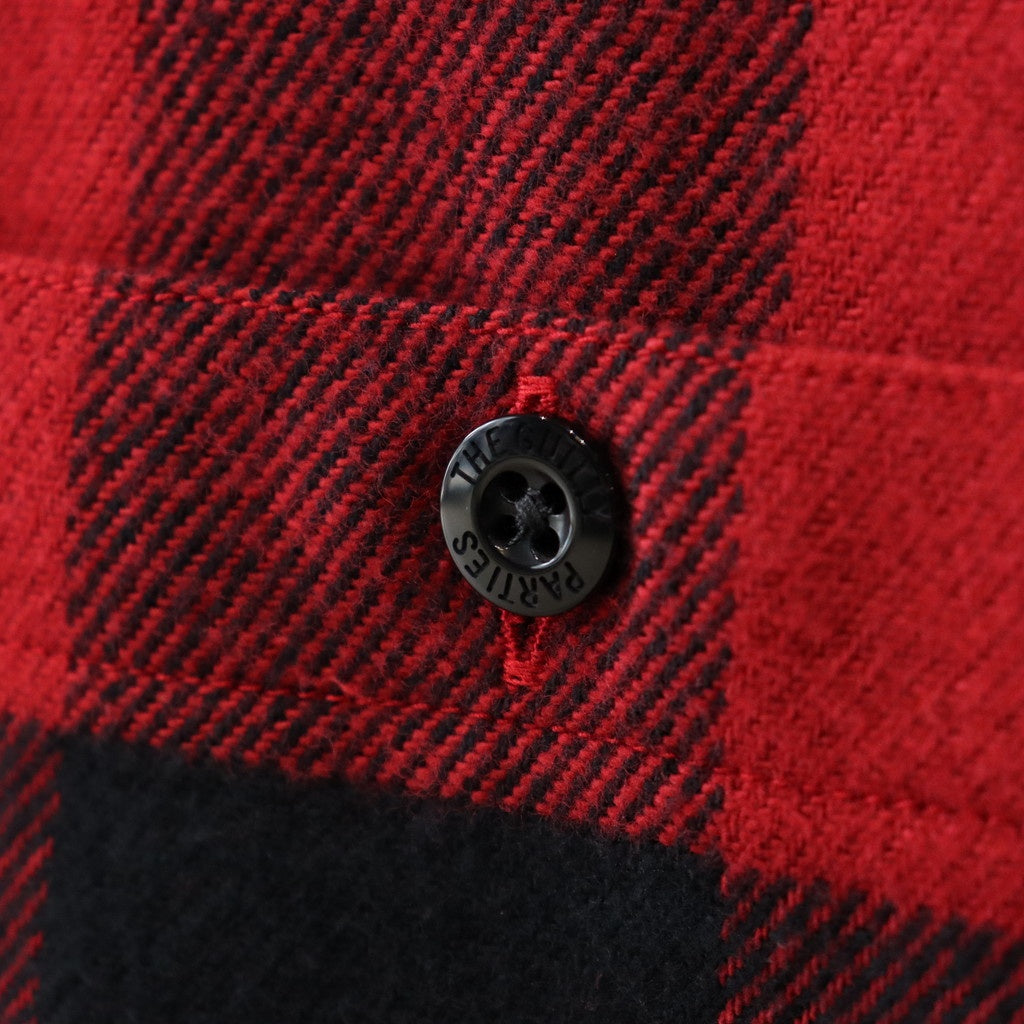 FLANNEL REGULAR COLLAR SHIRT #RED [24FW-WMS-RC01]