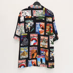 HIGHTIMES | HAWAIIAN SHIRT S/S #BLACK [HIGHTIMES-WM-HI10]