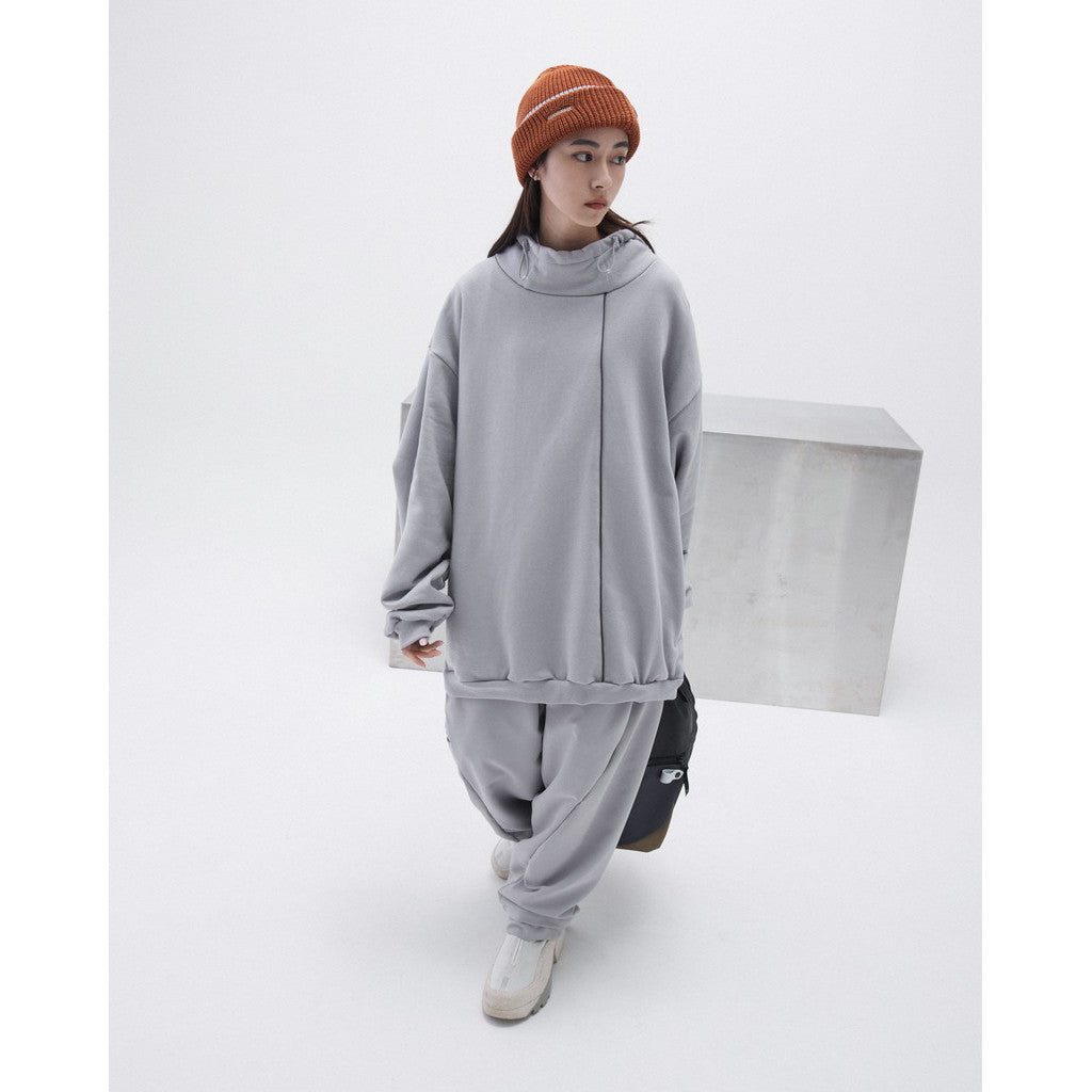 G7-S1「Anchorite」中 H 罩衫 #L-灰色 [GOOPI-23AW-JAN-02]