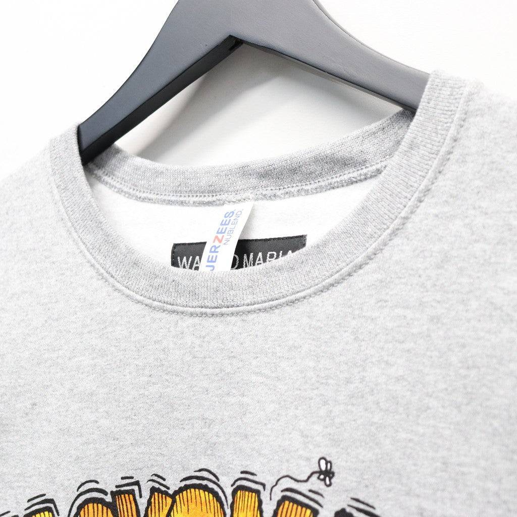 TIM LEHI | CREW NECK SWEAT SHIRT #GRAY [26SS-WMC-SS09]