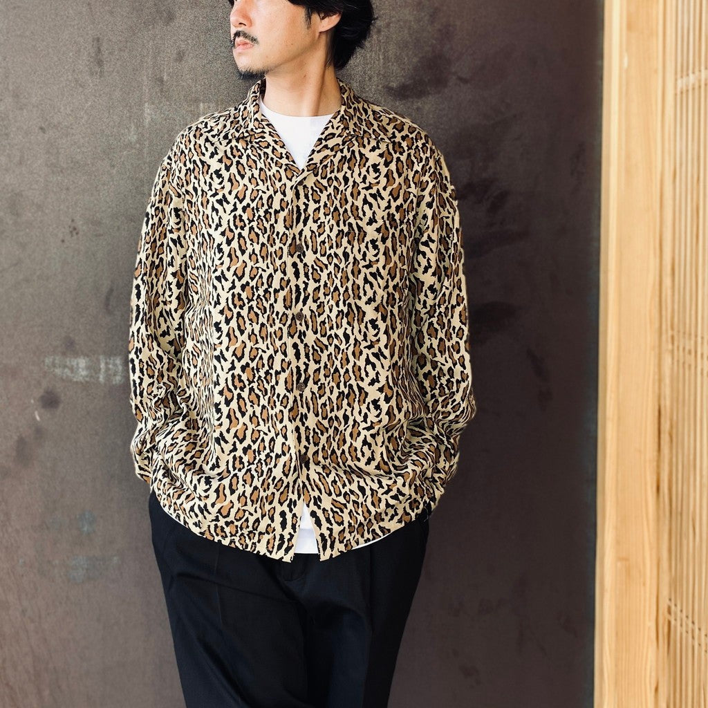 HAWAIIAN SHIRT L/S #BEIGE [26FWE-WMS-HI01]