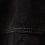 SUEDE LEATHER TRUCKER JACKET #BLACK [24FW-WMO-BL08]