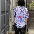 HIGHTIMES | TIE DYE CREW NECK T-SHIRT -TYPE 2- #ONE [HIGHTIMES-WM-TD03-B]