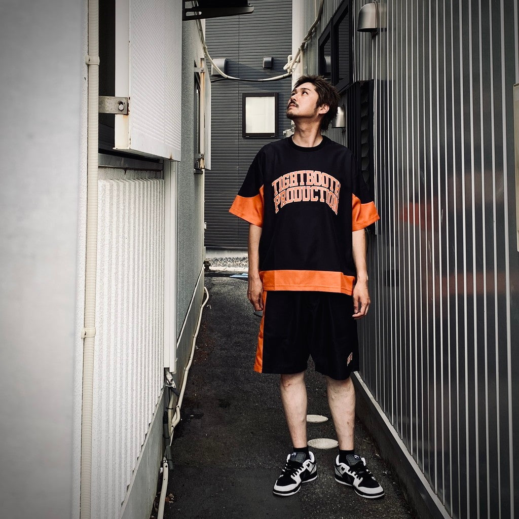 COLLEGE DOBBY SHORTS #Black [SU25-B05]