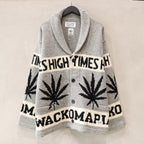 HIGHTIMES | COWICHAN SWEATER #GRAY [HIGHTIMES-WM-KN04]