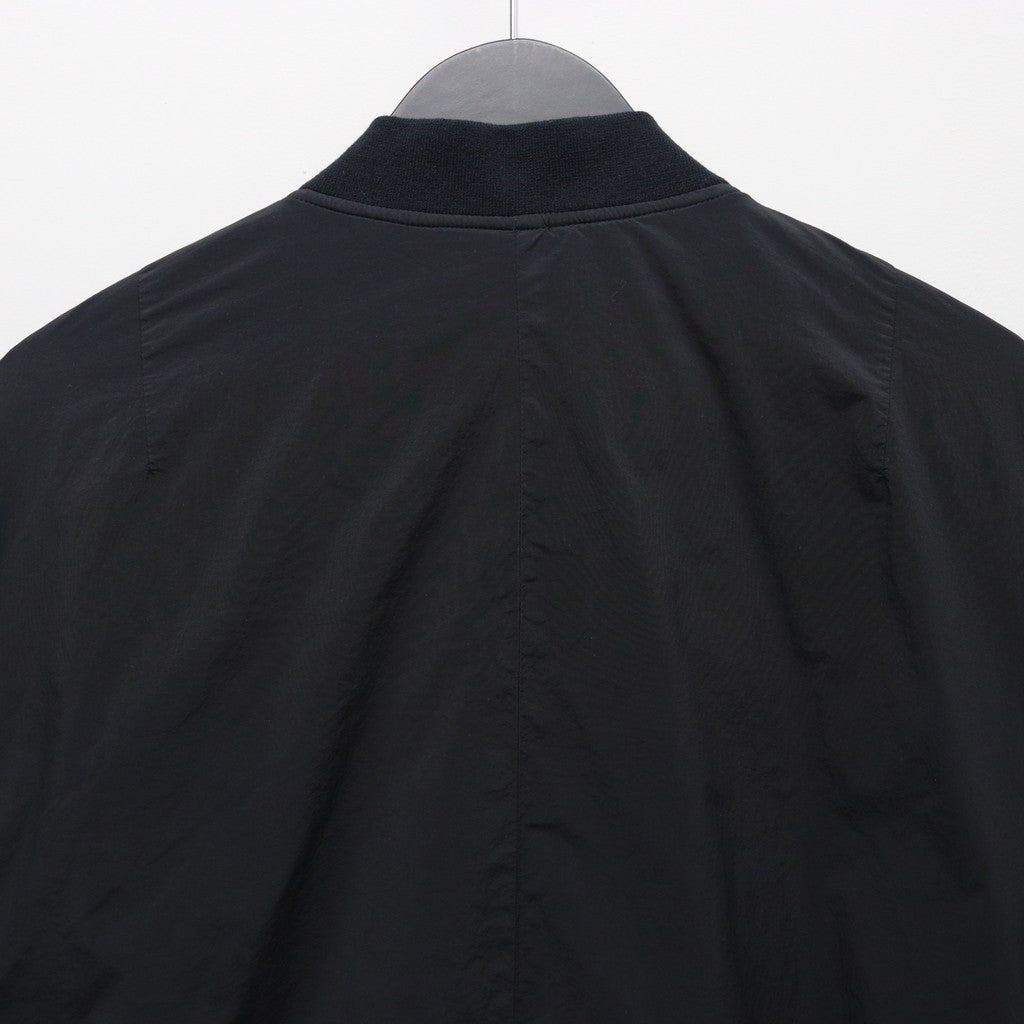 GARMENT DYE DOWN MA-1 LONG COAT #Black [FST09252U0001]