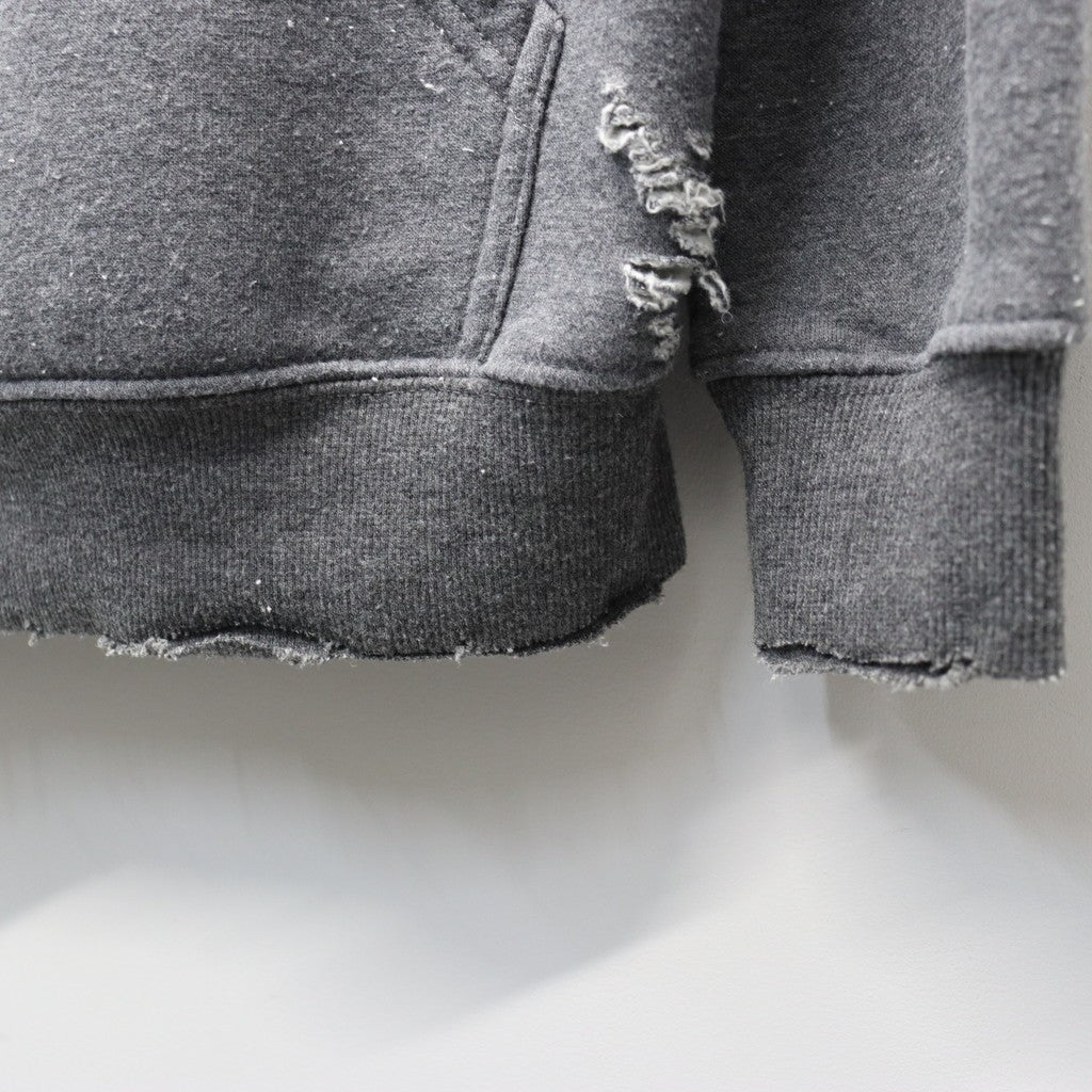 WORN-OUT 「RHCP ASTERISK」 HOODY #CHARCOAL [tl24f042]
