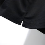CHIDRY 3/4 SLEEVE T-SHIRT #Black [SU26-T01]