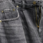 DENIM BAGGY PANTS #BLACK STONE [GH5S013D]