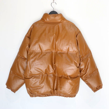 LEATHER DOWN JACKET ( TYPE-2 ) #BROWN [24FW-WMO-OD02]