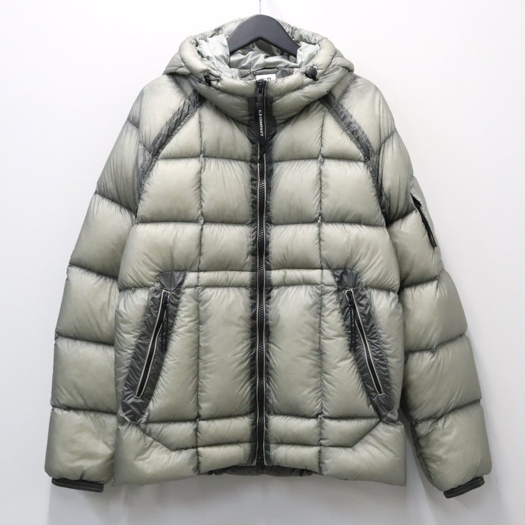 D.D. SHELL HOODED DOWN JACKET #936 FLINT GREY [21CMOW702A -26FWM]