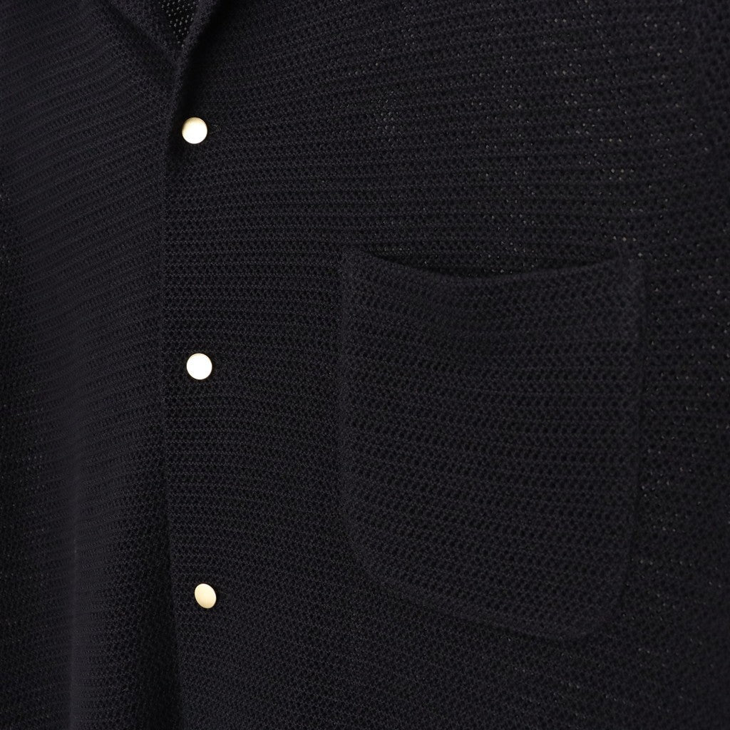 KNIT SHIRT #BLACK [25SS-WMK-KN24]