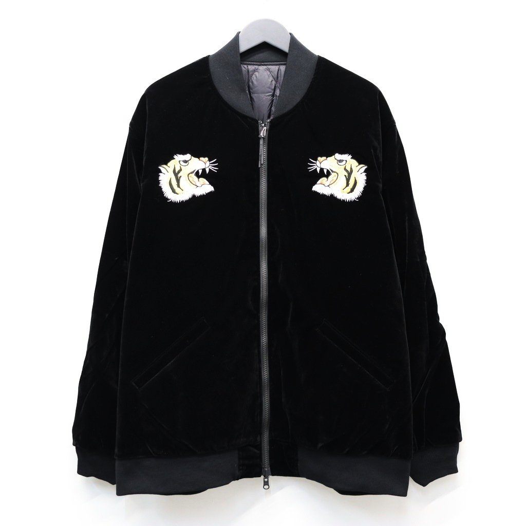 REVERSIBLE 「SKAJAN」 DOWN JACKET #BK×BK [TAION-JK04JS] – cocorozashi