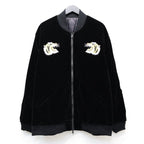 REVERSIBLE 「SKAJAN」 DOWN JACKET #BK×BK [TAION-JK04JS]